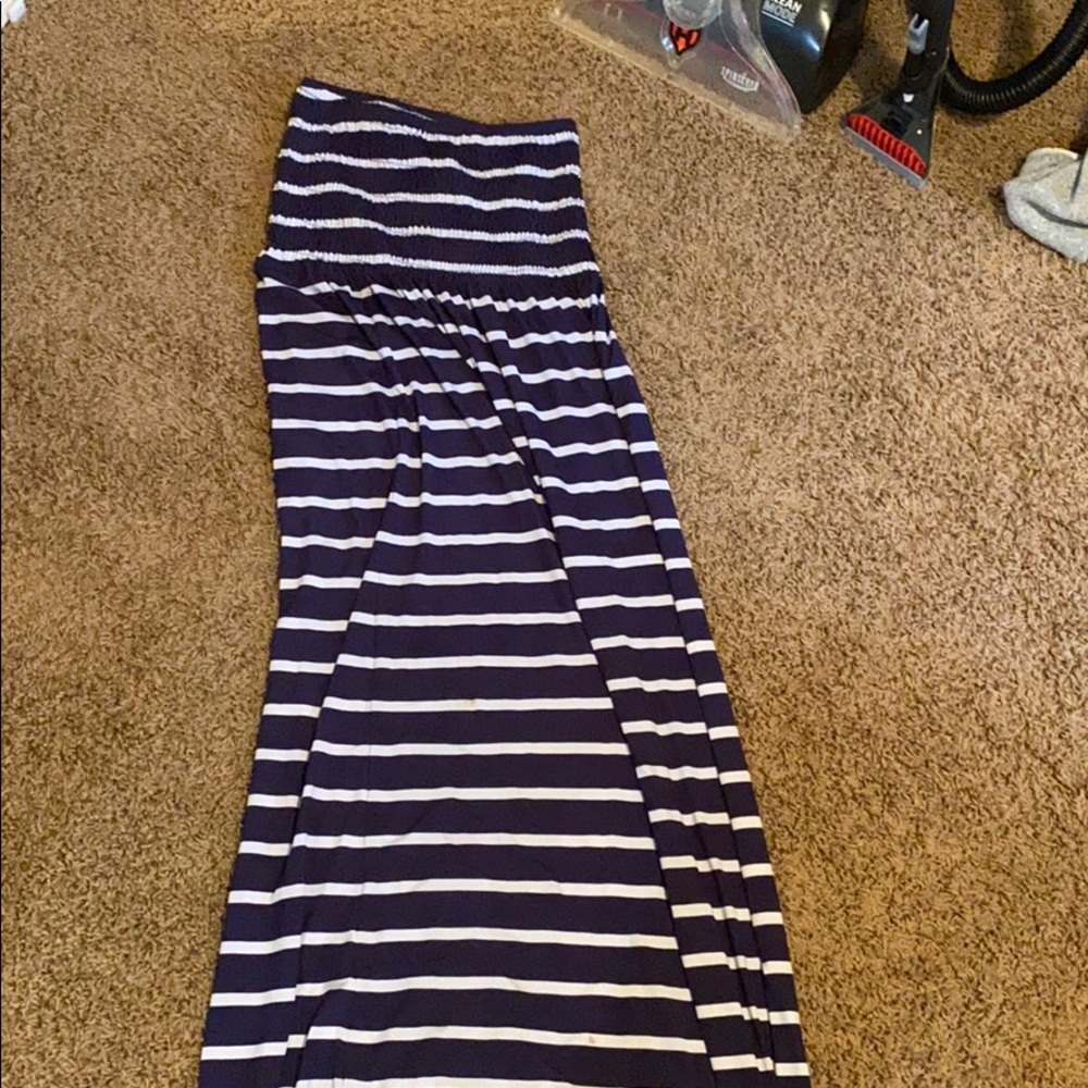 Strapless dress